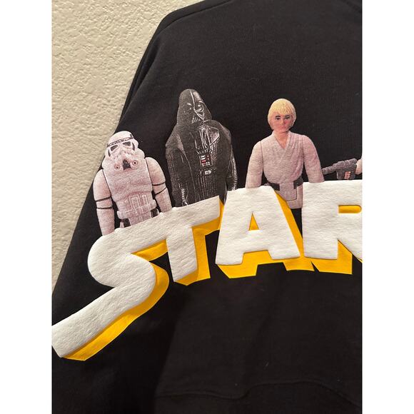 NWT Disney Parks Star Wars Vintage Action Figures Black Spirit Jersey M - Picture 6 of 9